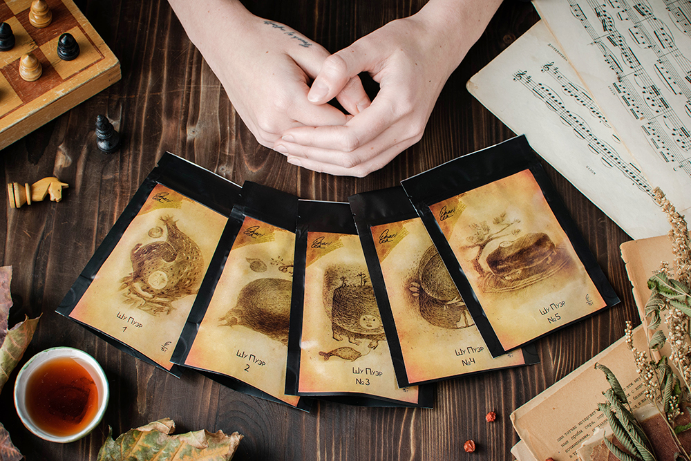 Чай пуэр в подарок купить фото