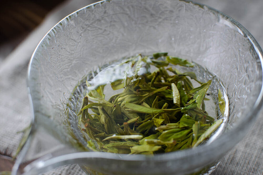 Зеленый чай органик Лунцзин купить в Москве фото